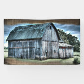 Banderoles Grotte Rustique ferme Truck Tracteur Rooster Hen (Horizontal)