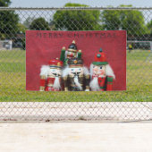 Banderoles Groupe des quatre crapauds (En situation)