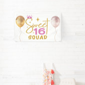 Banderoles Groupe Sweet 16 (Insitu)
