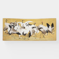 Gruiformes japonais vintage riche classique