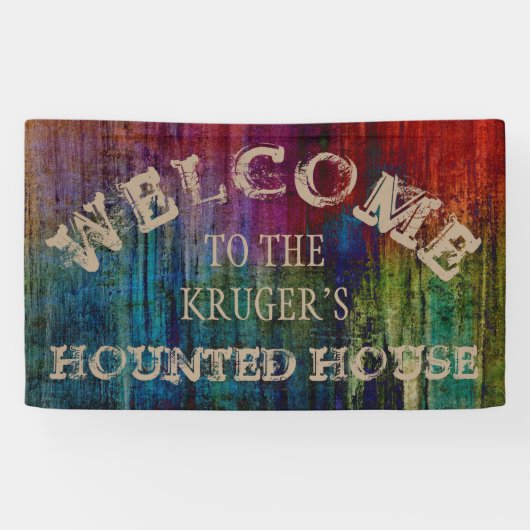 Banderoles Grunge Texture sale couleur + vos idées (Horizontal)