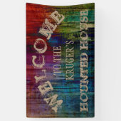 Banderoles Grunge Texture sale couleur + vos idées (Vertical)