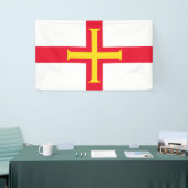 Banderoles Guernsey flag Banner (Salon professionnel)