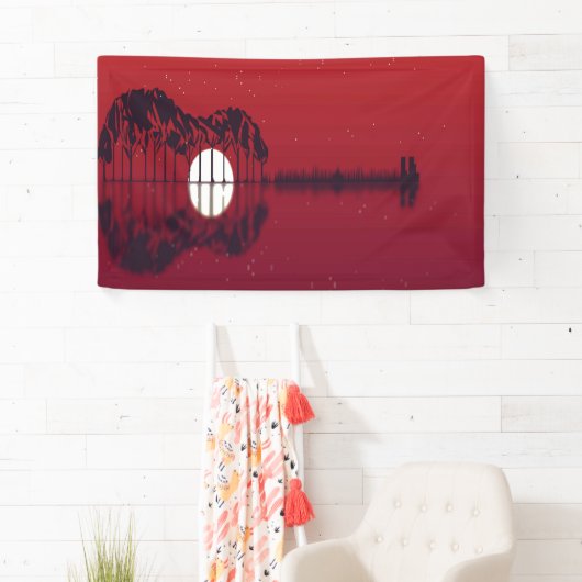 Banderoles Guitare Cove (En situation)