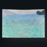 Banderoles Gustav Klimt - Attersee<br><div class="desc">Attersee - Gustav Klimt,  Huile sur toile,  1910</div>