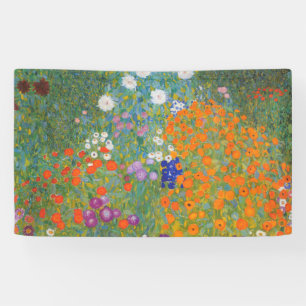 Banderoles Gustav Klimt Fleur Jardin Cottage Nature