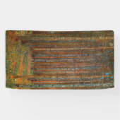 Banderoles Gustav Klimt - Forêt de pins de Tannenwald (Horizontal)