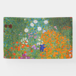 Banderoles Gustav Klimt - Jardin des fleurs
