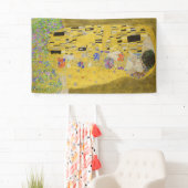 Banderoles Gustav Klimt - Le baiser (En situation)