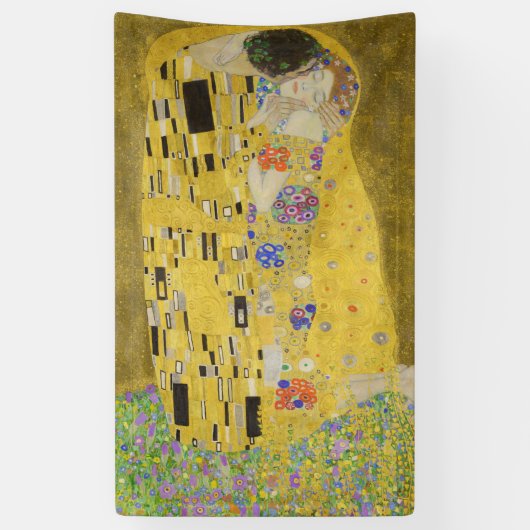 Banderoles Gustav Klimt - Le baiser (Vertical)