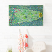 Banderoles Gustav Klimt - Le tournesol (En situation)