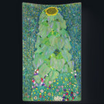 Banderoles Gustav Klimt - Le tournesol<br><div class="desc">Le tournesol - Gustav Klimt,  Huile sur toile,  1907</div>