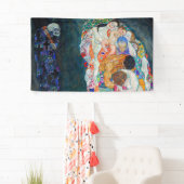 Banderoles Gustav Klimt - Mort et vie (En situation)