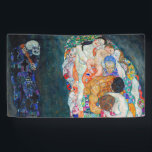 Banderoles Gustav Klimt - Mort et vie<br><div class="desc">Décès et vie - Gustav Klimt,  Huile sur toile,  1910-1915</div>