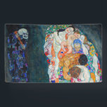 Banderoles Gustav Klimt - Mort et vie<br><div class="desc">Décès et vie - Gustav Klimt,  Huile sur toile,  1910-1915</div>