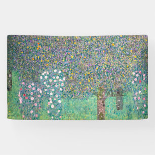 Banderoles Gustav Klimt - Roseraies sous les Arbres