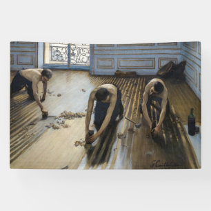 Banderoles Gustave Caillebotte - Les Raboteurs de parquet