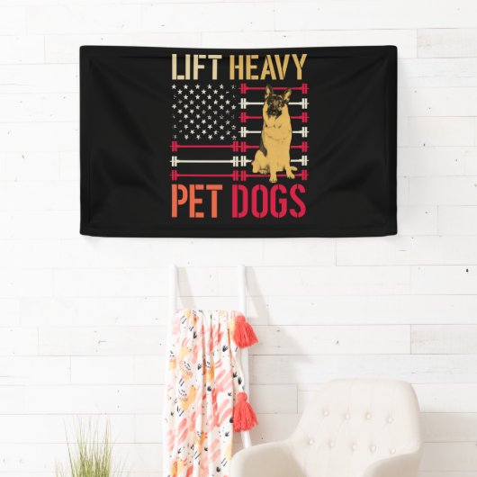 Banderoles Gym de Vintage (En situation)