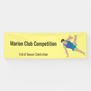 Banderoles Gymnaste masculin