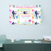BANDEROLES GYMNASTIQUE ARTISTIQUE (Salon professionnel)