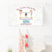 Banderoles Gymnastique Enfants Fille Anniversaire Thème de fê (En situation)