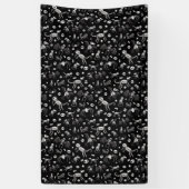 Banderoles Halloween Bats d'animaux Chiens Chats Araignées Sk (Vertical)