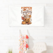 Banderoles Halloween citrouille épice (En situation)