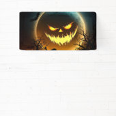 Banderoles Halloween/citrouille/Lune/chute (Insitu)