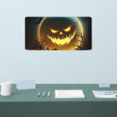 Banderoles Halloween/citrouille/Lune/chute (Salon professionnel)