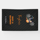 Banderoles Halloween Citrouille sorcière Casquette Ghosts mig (Horizontal)