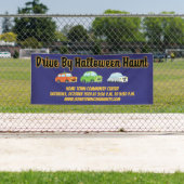 Banderoles Halloween Community Drive par événement (En situation)