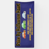 Banderoles Halloween Community Drive par événement (Vertical)