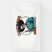 Banderoles Halloween Creepin It Real! Édition infirmière clas (Vertical)