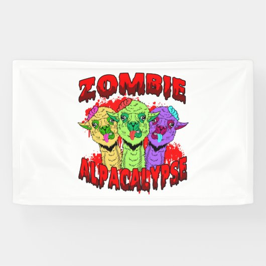 Banderoles Halloween Llama Alpaca Funny Lama Glama Cool Cadea (Horizontal)