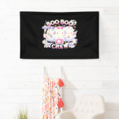 Banderoles Halloween Nurse Ghost Squad Boo Boo Crew Drôle Spo (En situation)