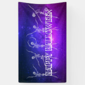 Banderoles Halloween Party danse squelette neon fête de danse (Vertical)