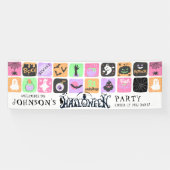Banderoles Halloween Party Pastel Halloween Décor Bienvenue (Horizontal)