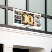 Banderoles Halloween Photo Collage 10th Birthday Party (Bâtiment extérieur)