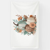 Banderoles Halloween pour enfants citrouilles (Vertical)