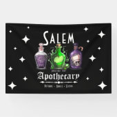 Banderoles Halloween Salem Potions appothécaires Toniques Eli (Horizontal)