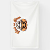 Banderoles Halloween Sloth Trick ou Sleep Jote Slote Citrouil (Vertical)