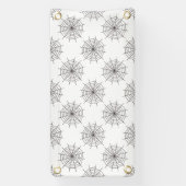 Banderoles Halloween, Spider Web, Tricoter Ou Traiter, Boo (Verticale)