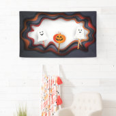 Banderoles Halloween "Treat or Trick" Fun Cast (En situation)