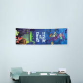 Banderoles Halloween - Tricoter ou traiter (Salon professionnel)