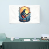 Banderoles Halloween Turtle Skeleton Rocker Tee pour Music Lo (Salon professionnel)