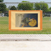 Banderoles Halloween vintage (En situation)