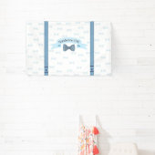 Banderoles Handsome One Baby Boy First Birthday Banner (Insitu)