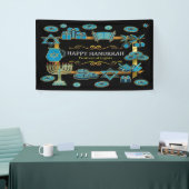 Banderoles Hanoukka (Salon professionnel)