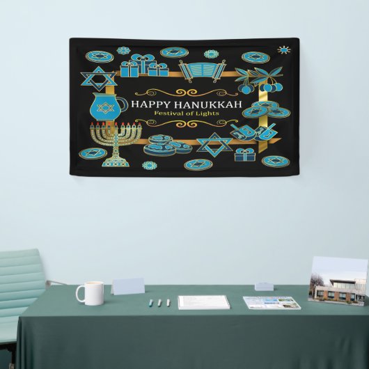 Banderoles Hanoukka (Salon professionnel)