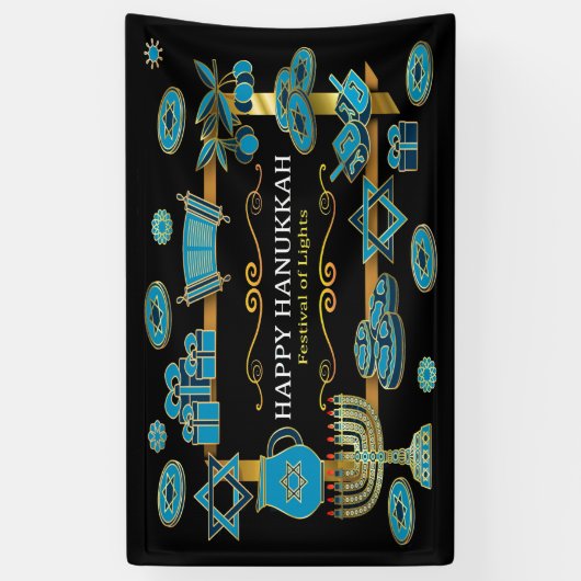 Banderoles Hanoukka (Vertical)